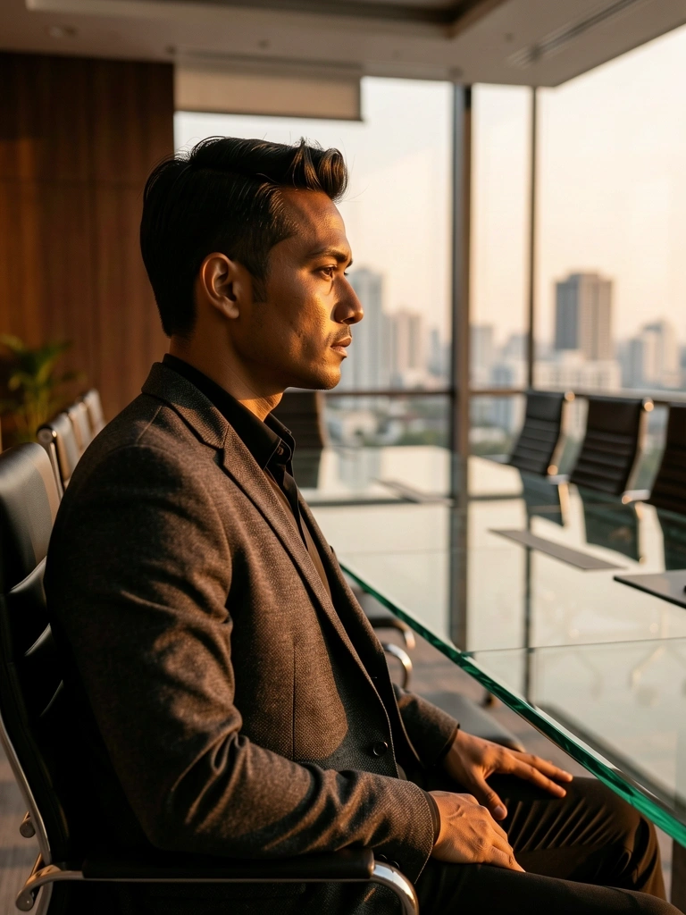 Professional boardroom environment representing career growth